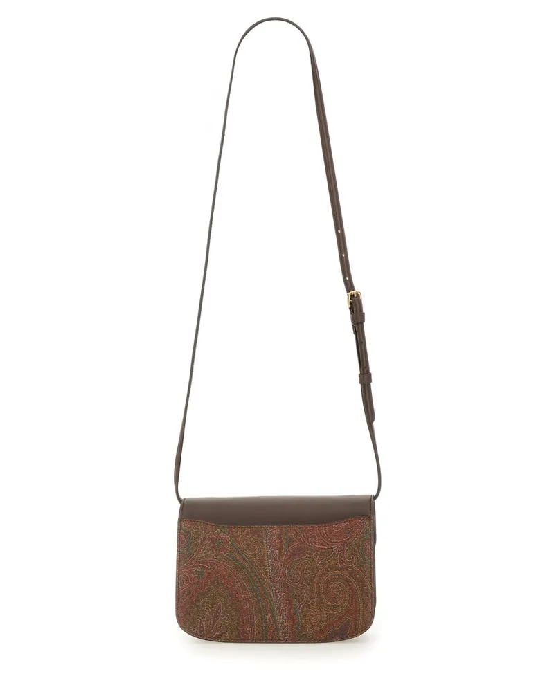 Etro Essential Shoulder Bag — Brown Brown