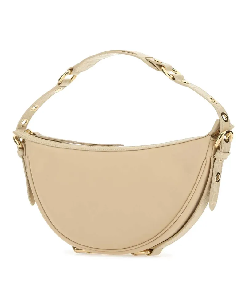 by FAR Women's Cream Leather Gib Shoulder Bag Sbl Borse A Mano Beige
