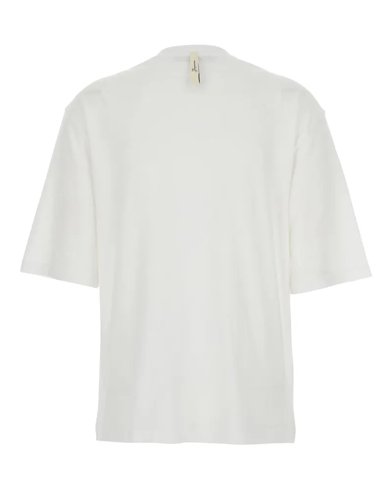 Jacquemus Women's T-Shirt With Round Neck, White Cotton T-Shirts & Jerseys White