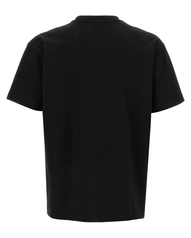 Mackage Tone-on-Tone Logo T-Shirt — Black Black