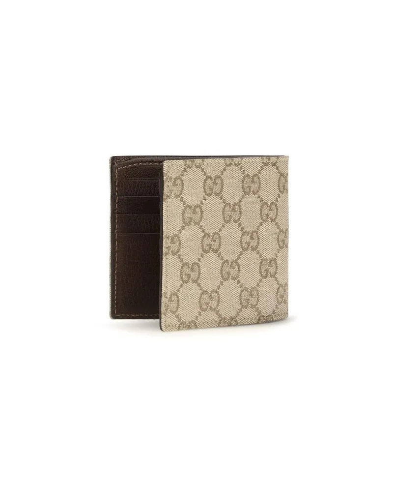 Gucci Men's Beige Cotton Wallet Beige