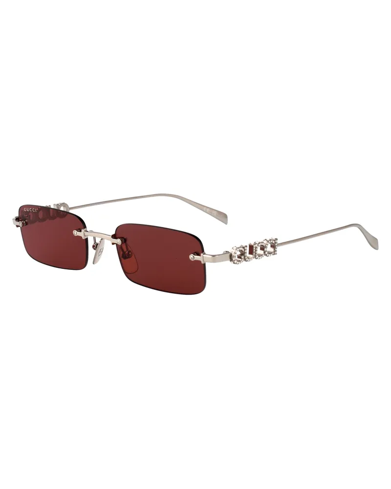 Gucci GG1808S Sunglasses — Silver Silver