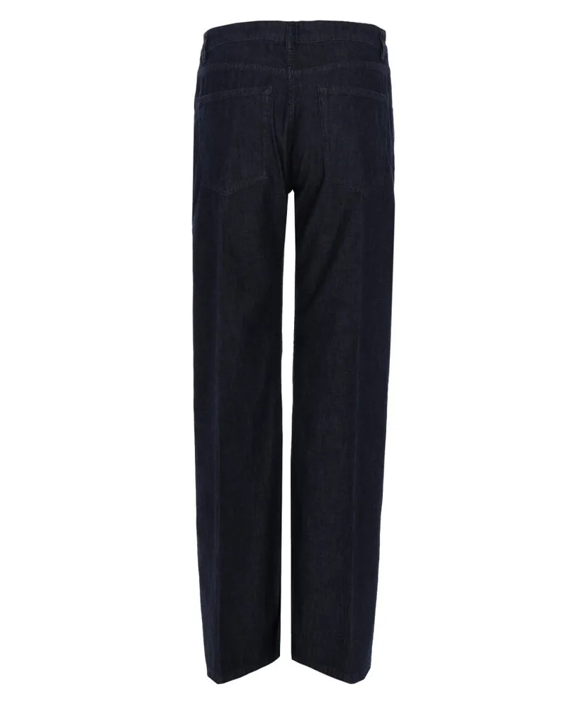 ASPESI Regular Fit Cotton Denim Jeans — Blue Blue