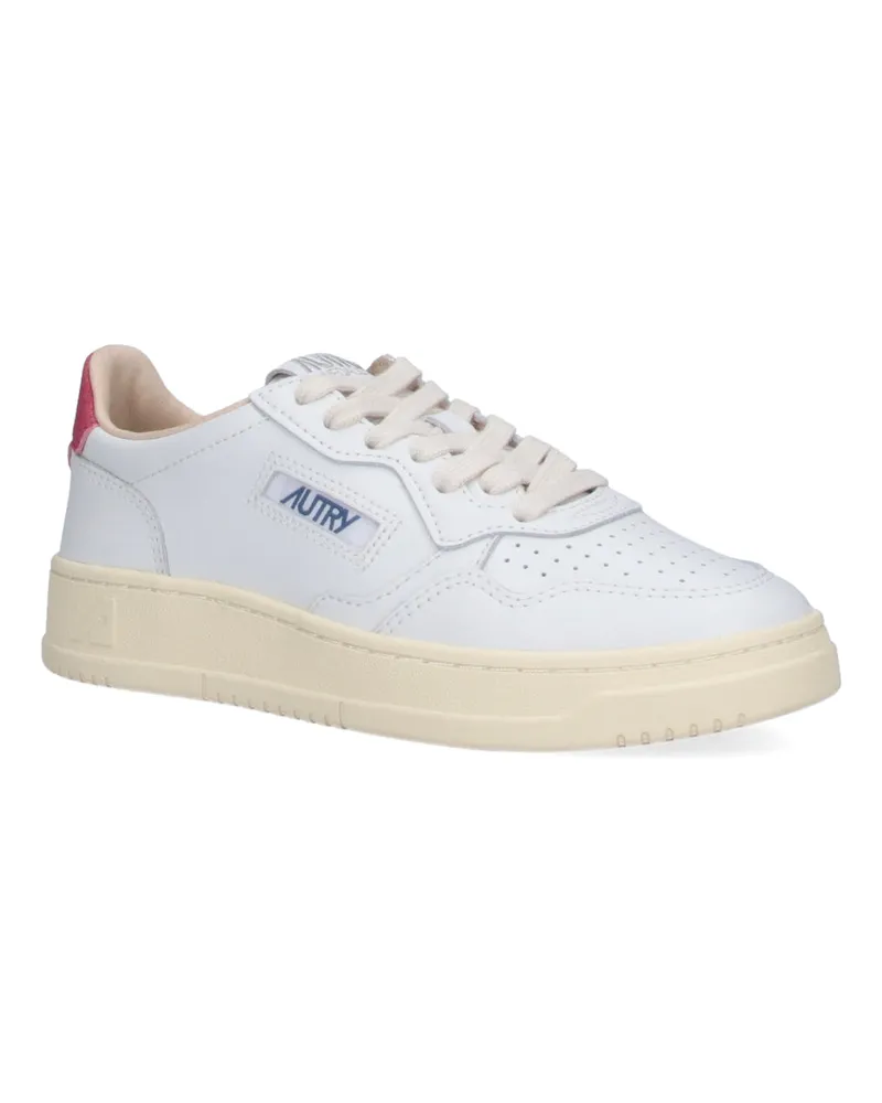 AUTRY Women's Sneakers White Upper: Cow Leather White