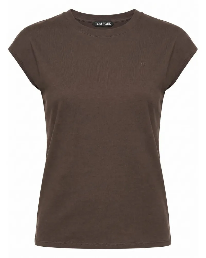 Tom Ford Women's T-Shirt Brown T-Shirts & Jerseys Brown