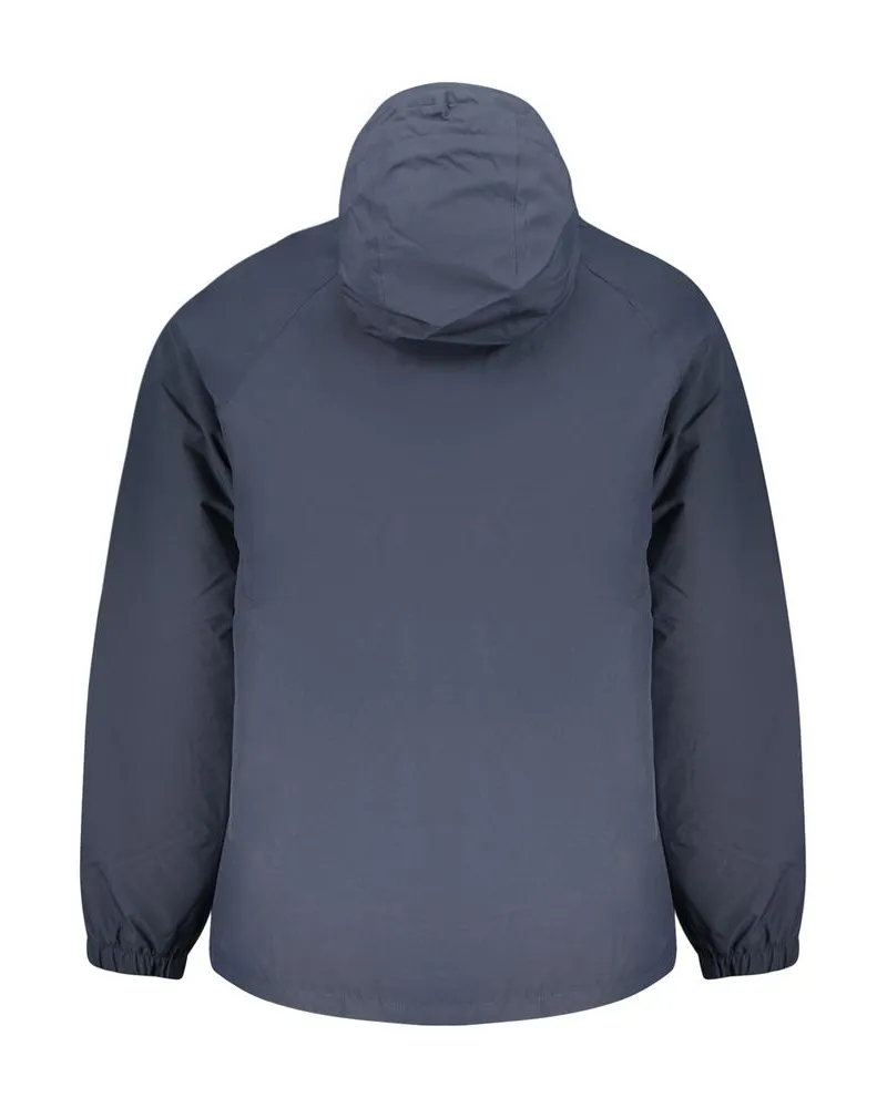 Timberland Hooded Polyester Jacket — Blue Blue