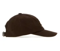 Women's Chocolate Cotton Tomas Baseball Cap Chocolatebutter Exterior: Cappelli Hat