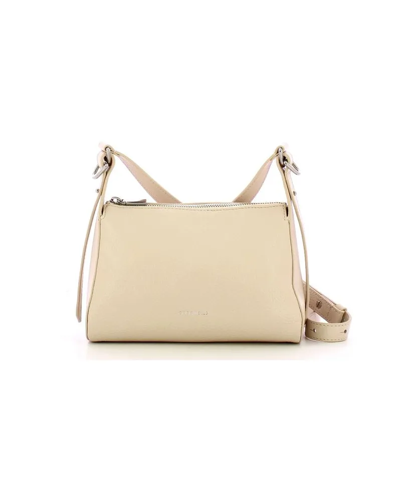 Coccinelle Women's Crossbody Bag Lambskin White Cow Leather Crossbody-bags White