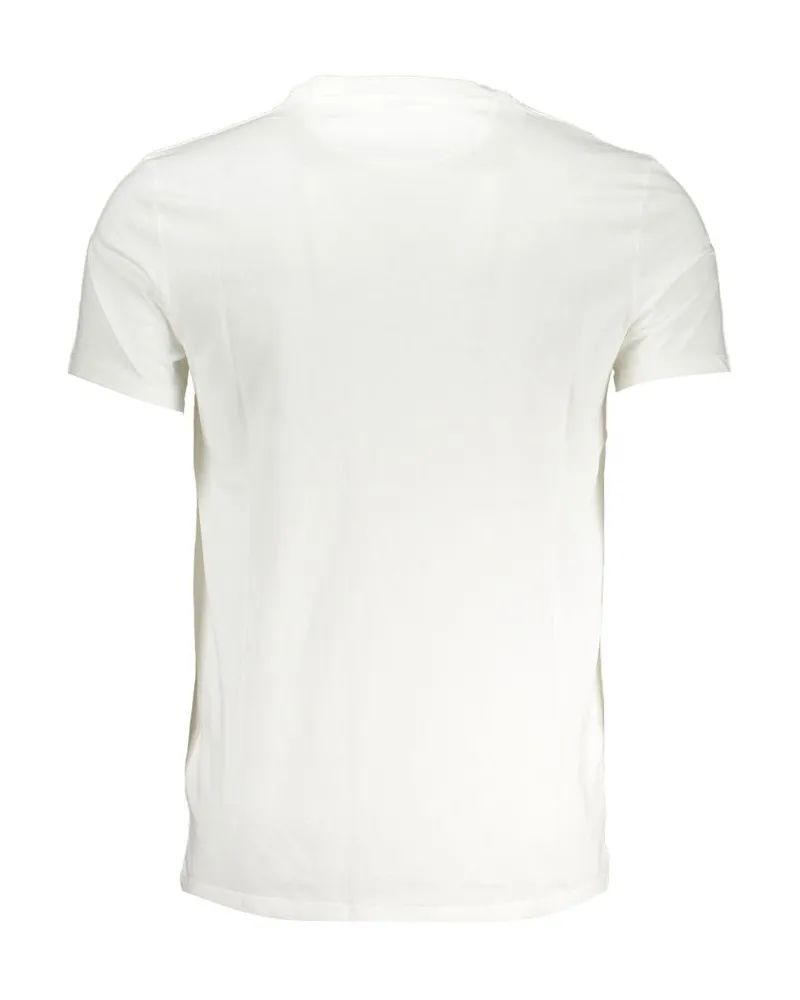 Timberland Logo-Embroidered Cotton T-Shirt — White White