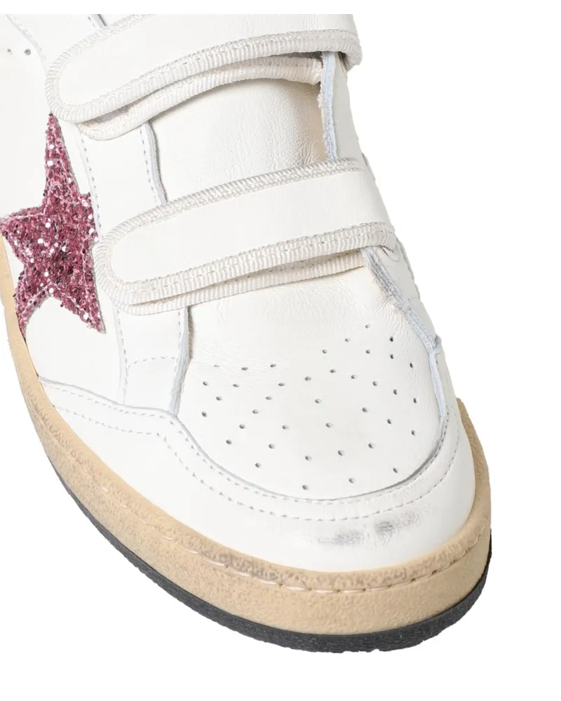 Golden Goose Ballstar Sneakers — White White