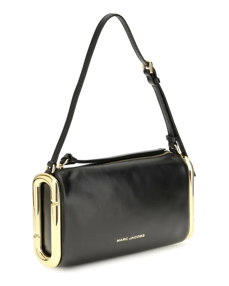 Marc Jacobs Women's Small Juliette Leather Shoulder Bag Black Calf Bos Taurus Black