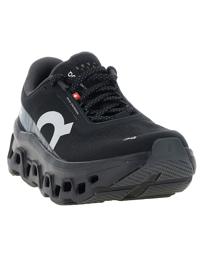 ON Cloudmonster 1 Sneaker — Black Black