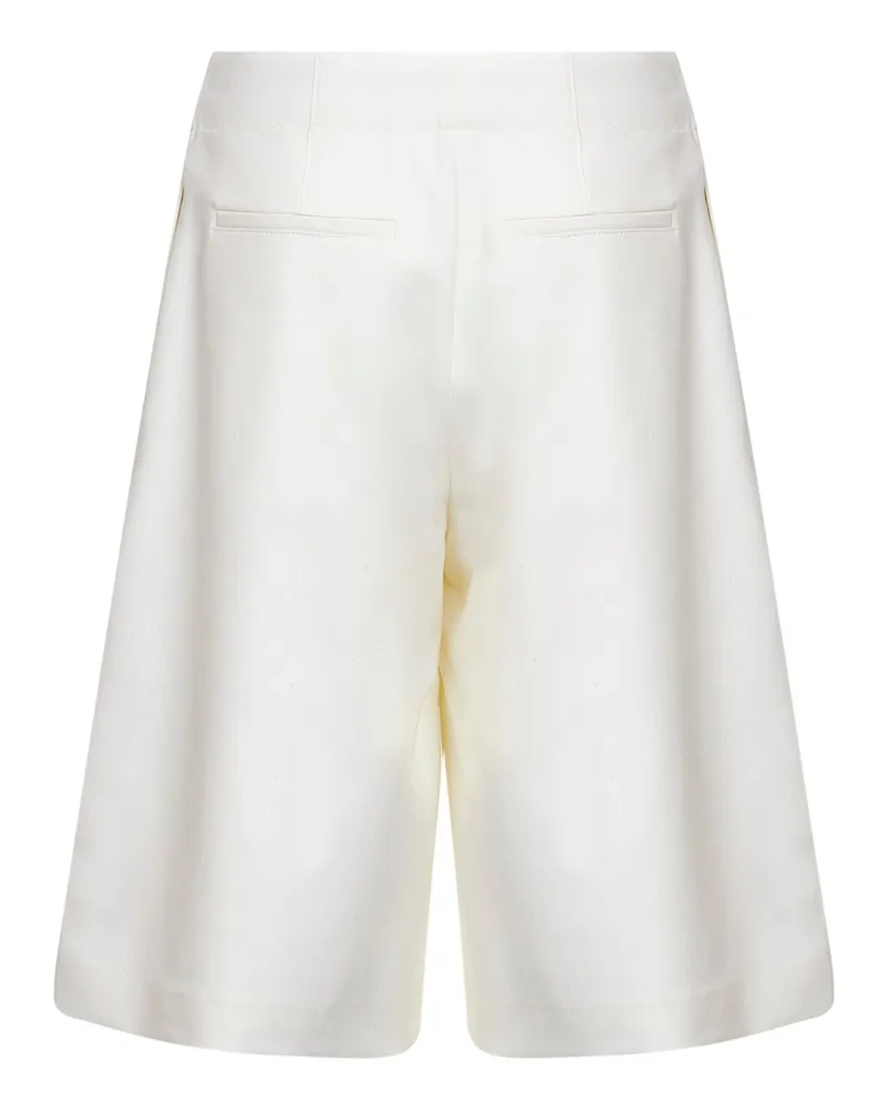 Jacquemus Men's Bermuda Shorts The Moisson White Cotton White