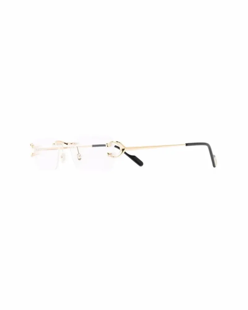 Cartier CT0344O Gold-Tone Metal Sunglasses — Gold Gold