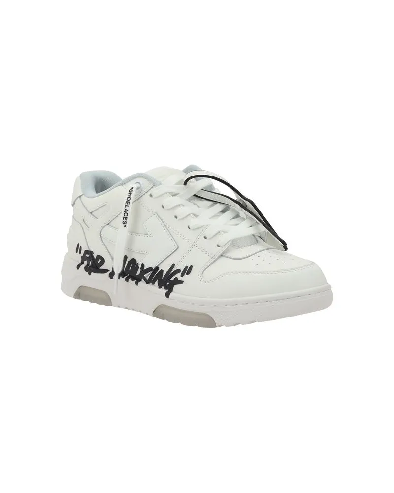 OFF-WHITE Out Of Sneakers — White White