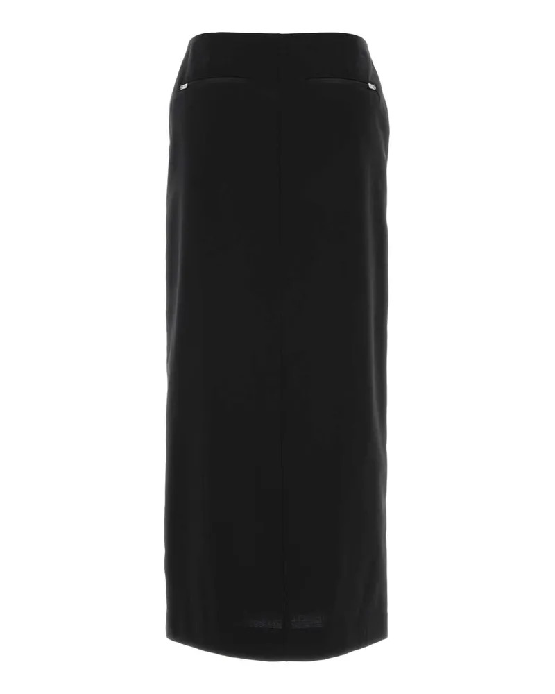 Herno Gn00016dl12847 9300 Nero Exterior: Polyester Cotton Gonne Skirt Black