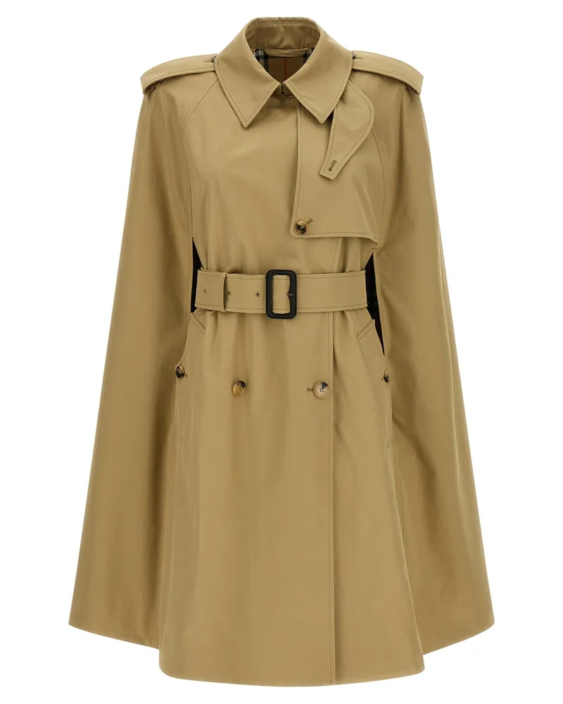 Burberry Bellemont Cape — Camel Camel