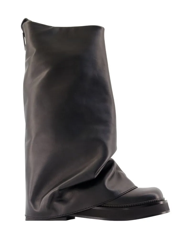 ATTICO Robin Ankle Boot — Black 