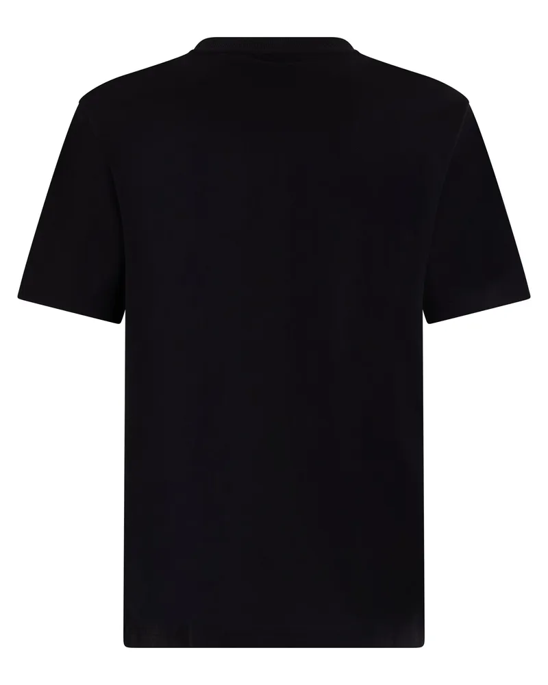 HUGO BOSS Men's Cotton T-Shirt Green T-Shirts And Polos Black