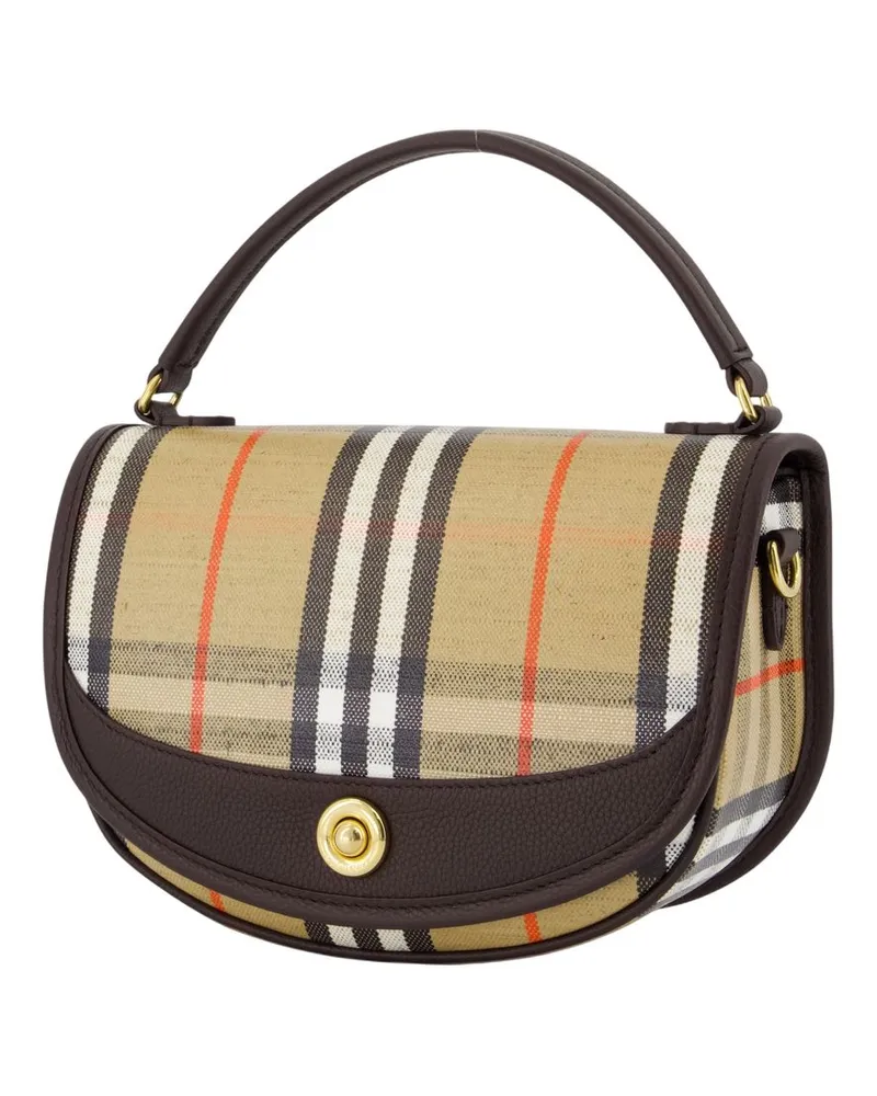 Burberry Women's Ll Highlands Purse -  Cotton Beige Bags Crossbodies Beige
