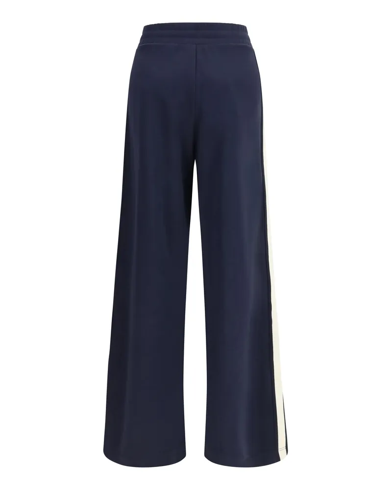 Max Mara Women Perdoni Pants Blu Cotton; Polyester Trousers Navy