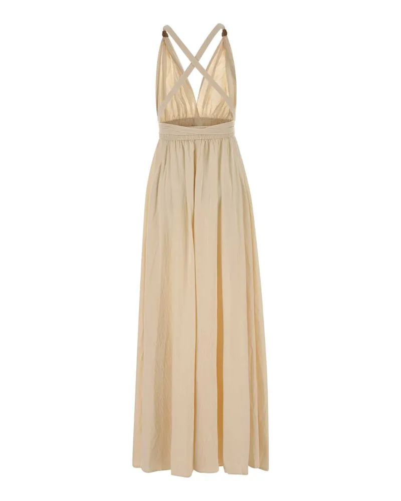 Caravana Hera Dress — Beige Beige