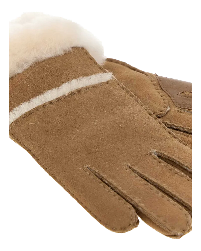 UGG Sheepskin Gloves — Chestnut Chestnut