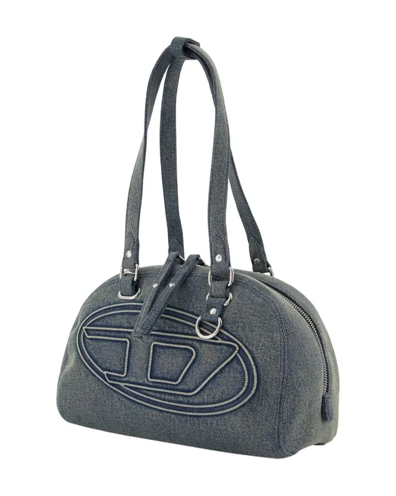 Diesel Fabric Shoulder Bag — Blue Blue