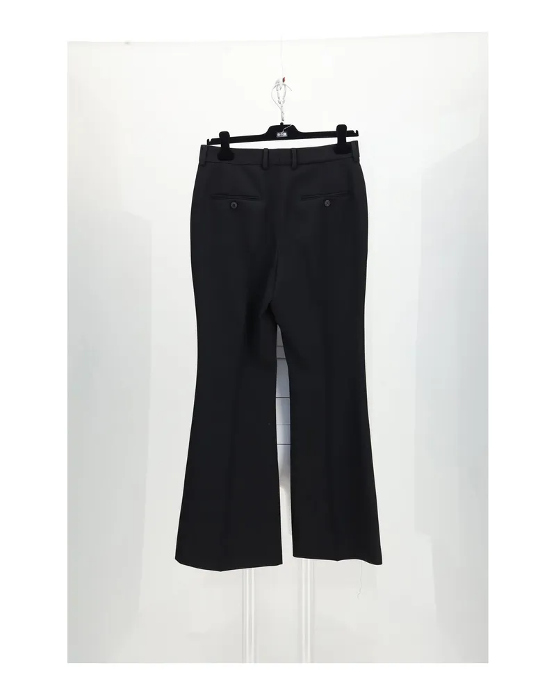 Celine Kick 3D Flare Trousers — Black Black