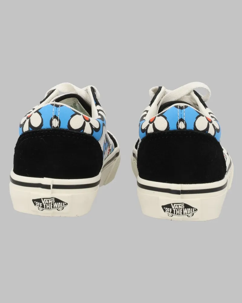 Vans Floral Print Sneakers — Blue Blue