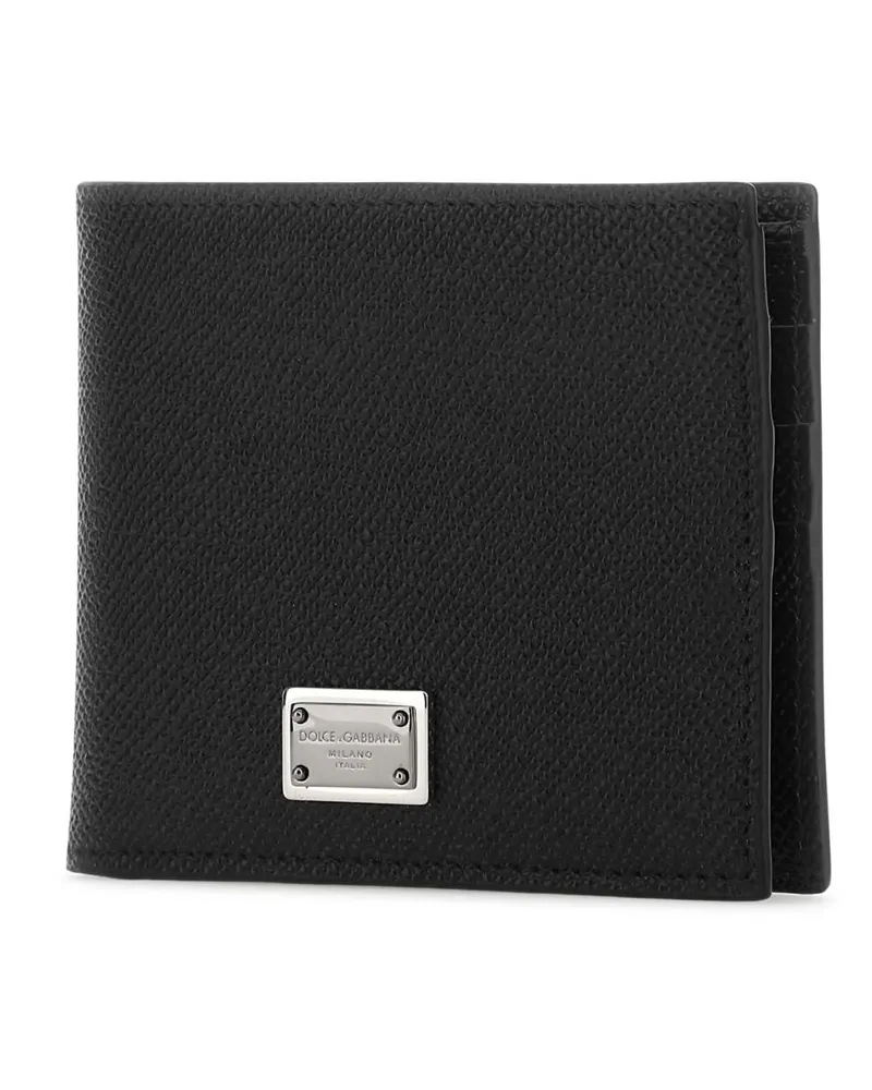 Dolce & Gabbana 80999 Exterior: Leather Portafogli Wallet Black