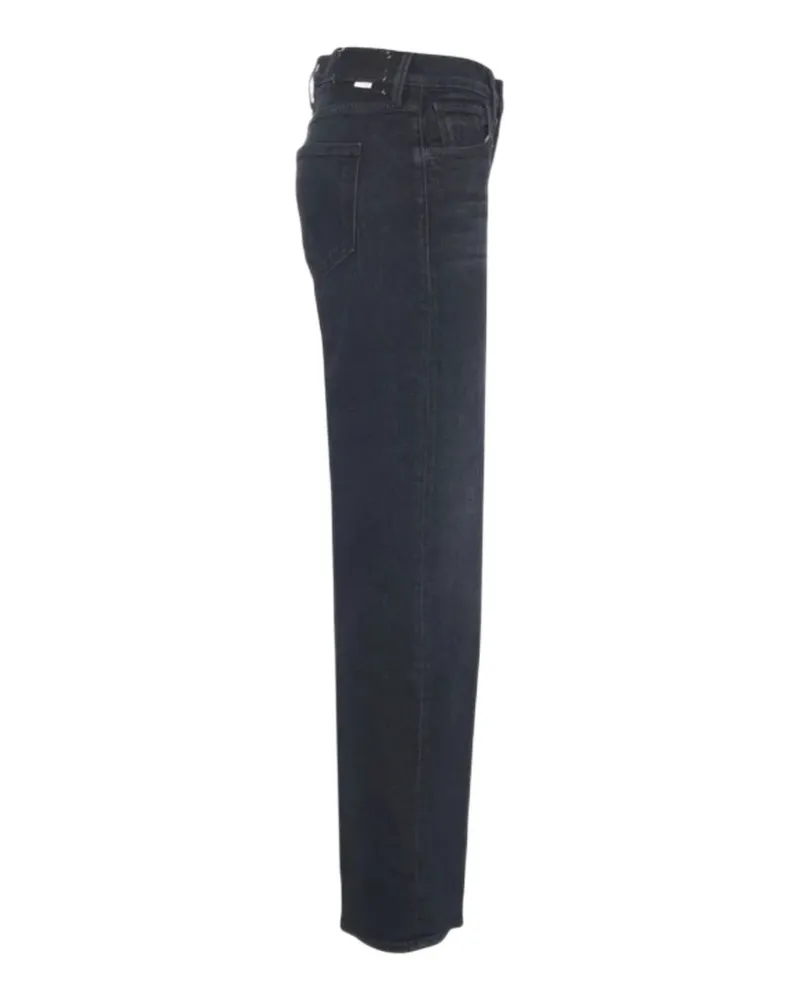 Mother Rambler Jeans — Black Black