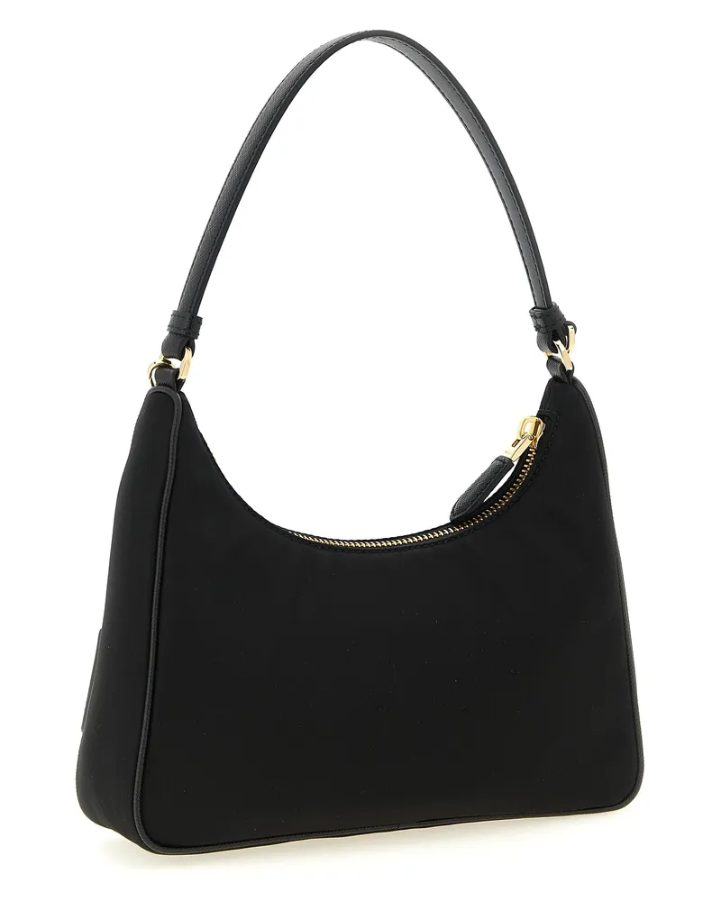 Prada Re-Nylon Shoulder Bag — Black Black