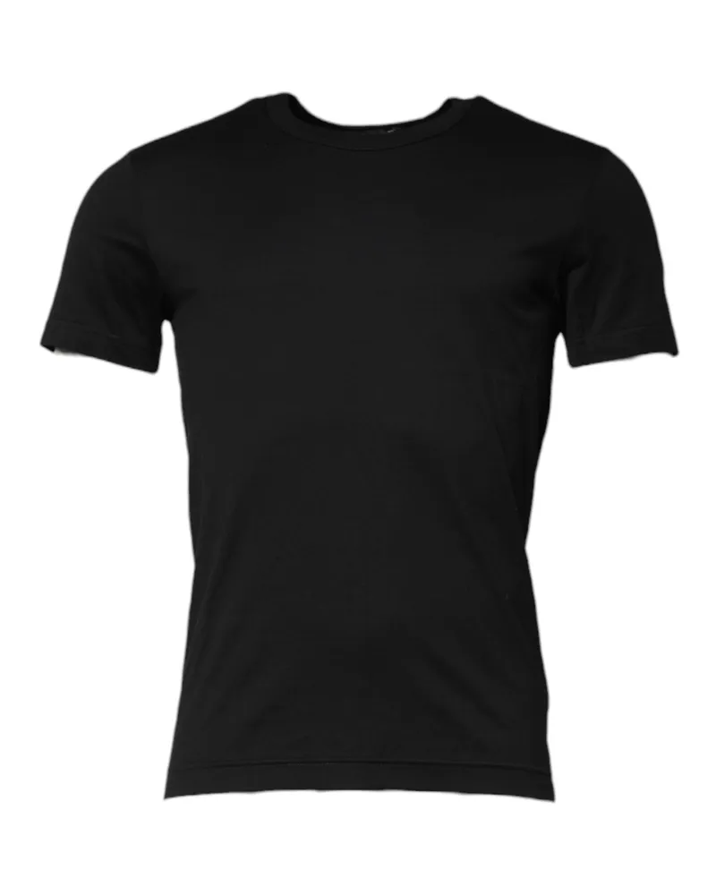 Dolce & Gabbana Cotton T-Shirt — Black Black