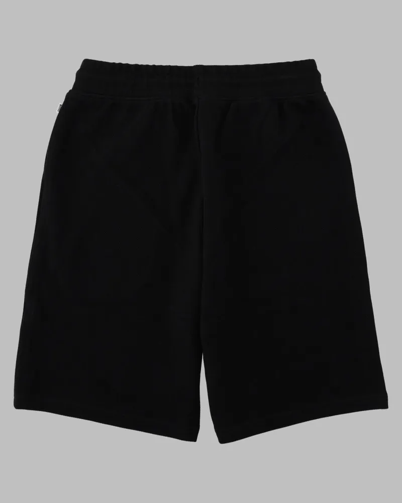 HUGO BOSS Elastic-Waist Cotton-Blend Shorts — Black Black