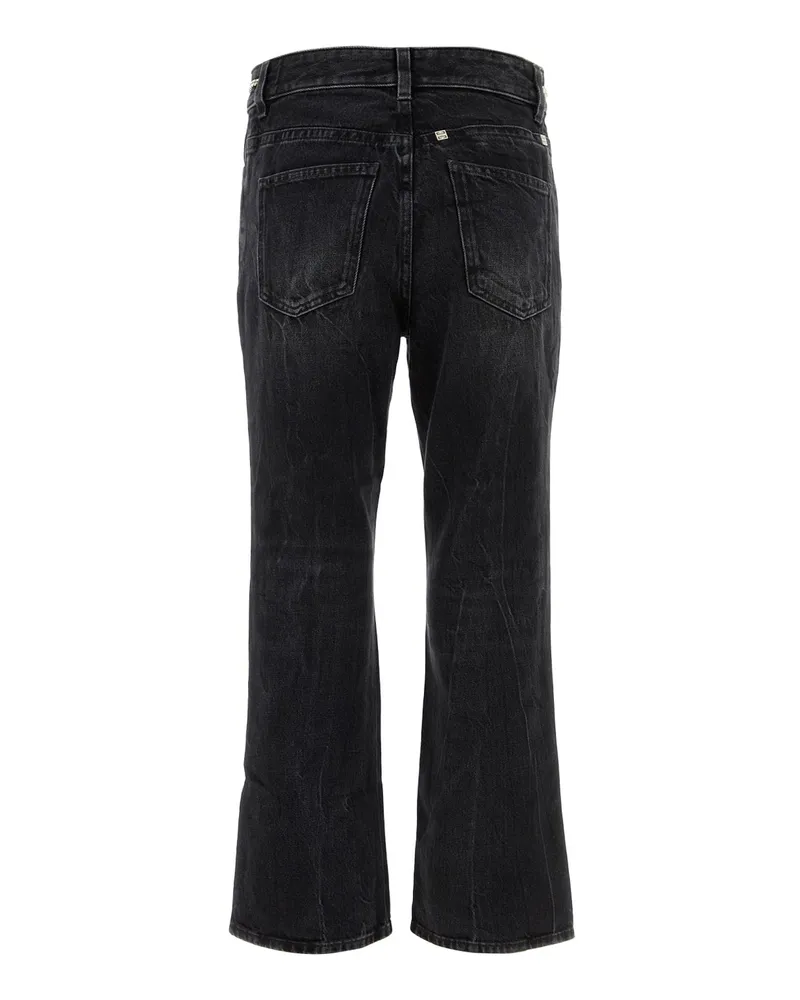Givenchy Bw513j5y3p 001 Black 100 % Cotton Jean Black