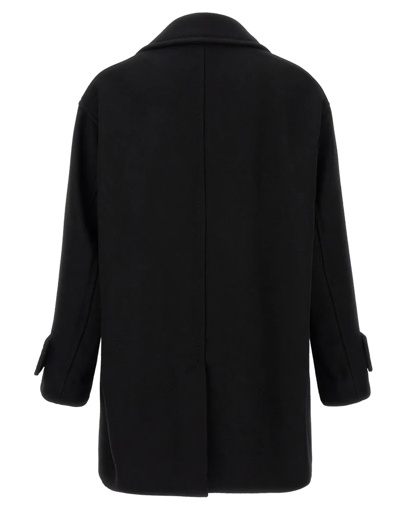 AMI Paris Coat — Black Black