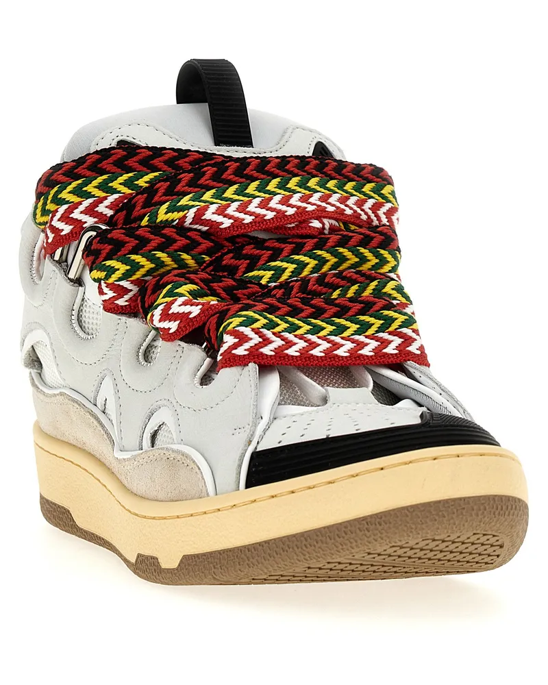 Lanvin Curb Sneaker — white White