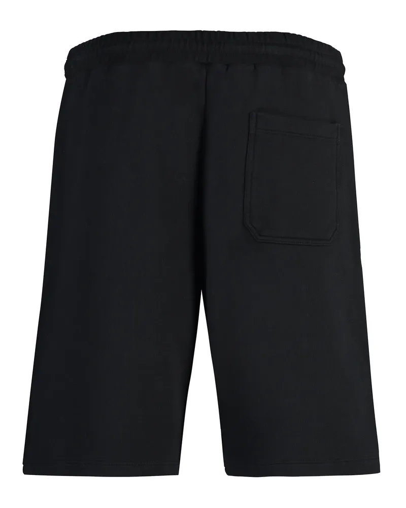 Golden Goose Men's Diego Cotton Bermuda Shorts Black Black