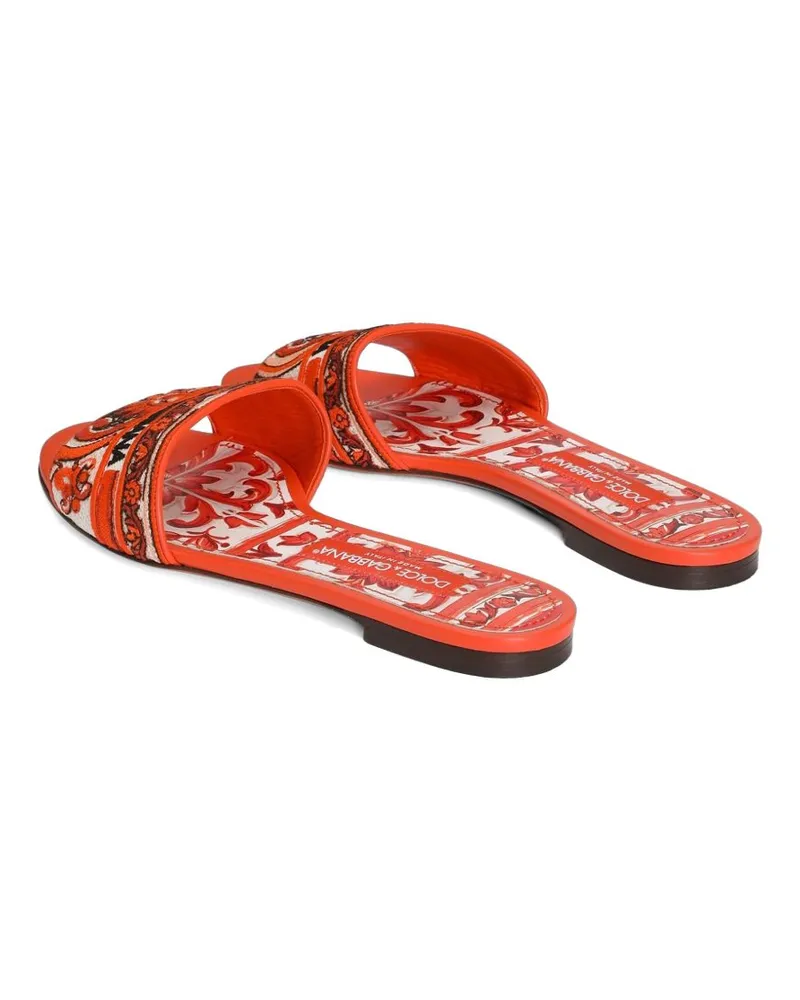 Dolce & Gabbana Bianca Sandals — Orange Orange