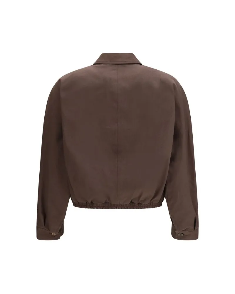 Magliano Men's Brown Cotton Bomber Clothing Brown