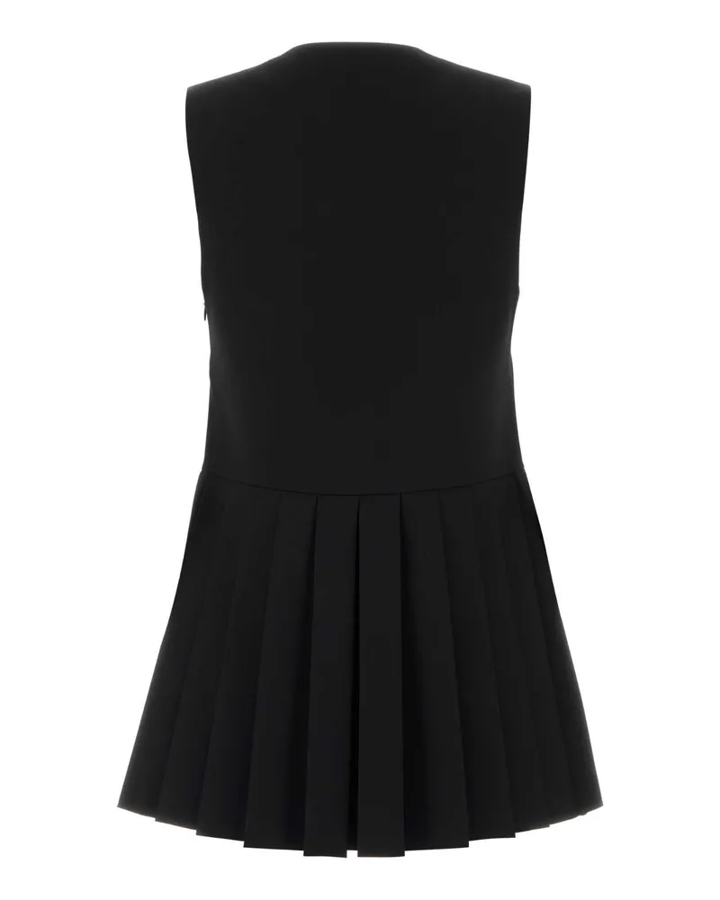 Jil Sander Women's Black Wool Top Maglie Black