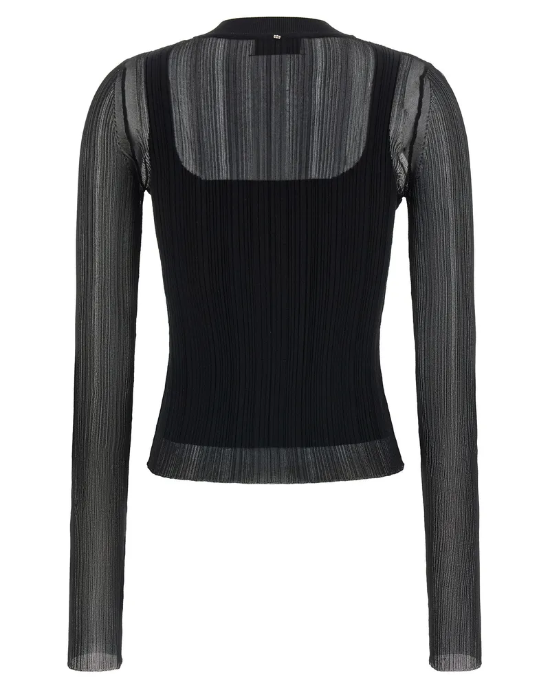 SPORTMAX Women Black Viscose Cardigan Clothing Black