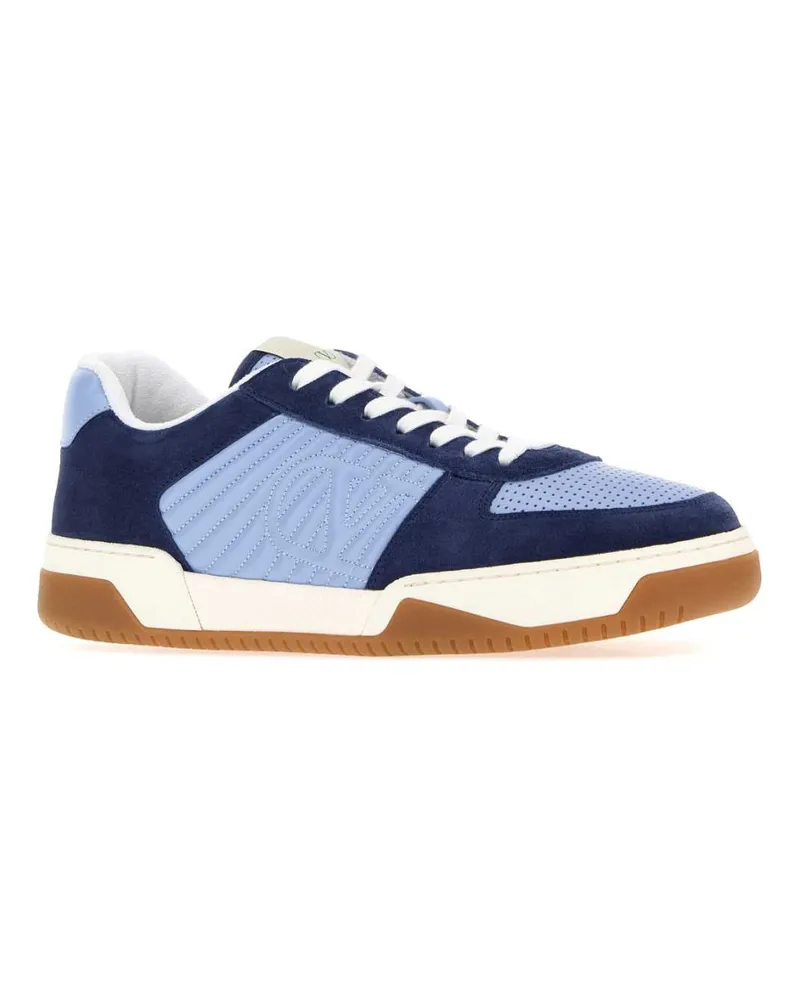 Valentino Garavani Workerpopelineblue 211 Sneaker Navy