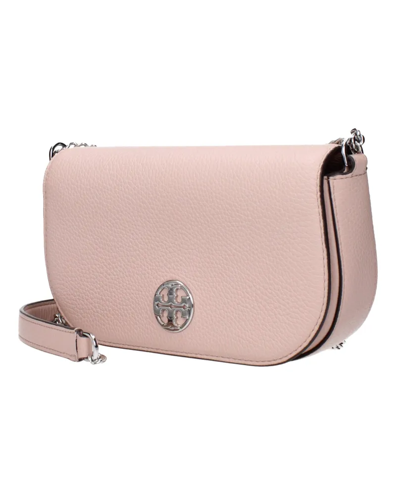 Tory Burch Women's Pink Leather Crossbody Bag Pink