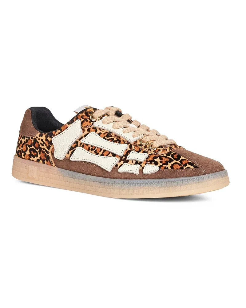 Amiri Men's Sneakers Pacif Bones Calf Hair Multicolour Trainers Multicolor