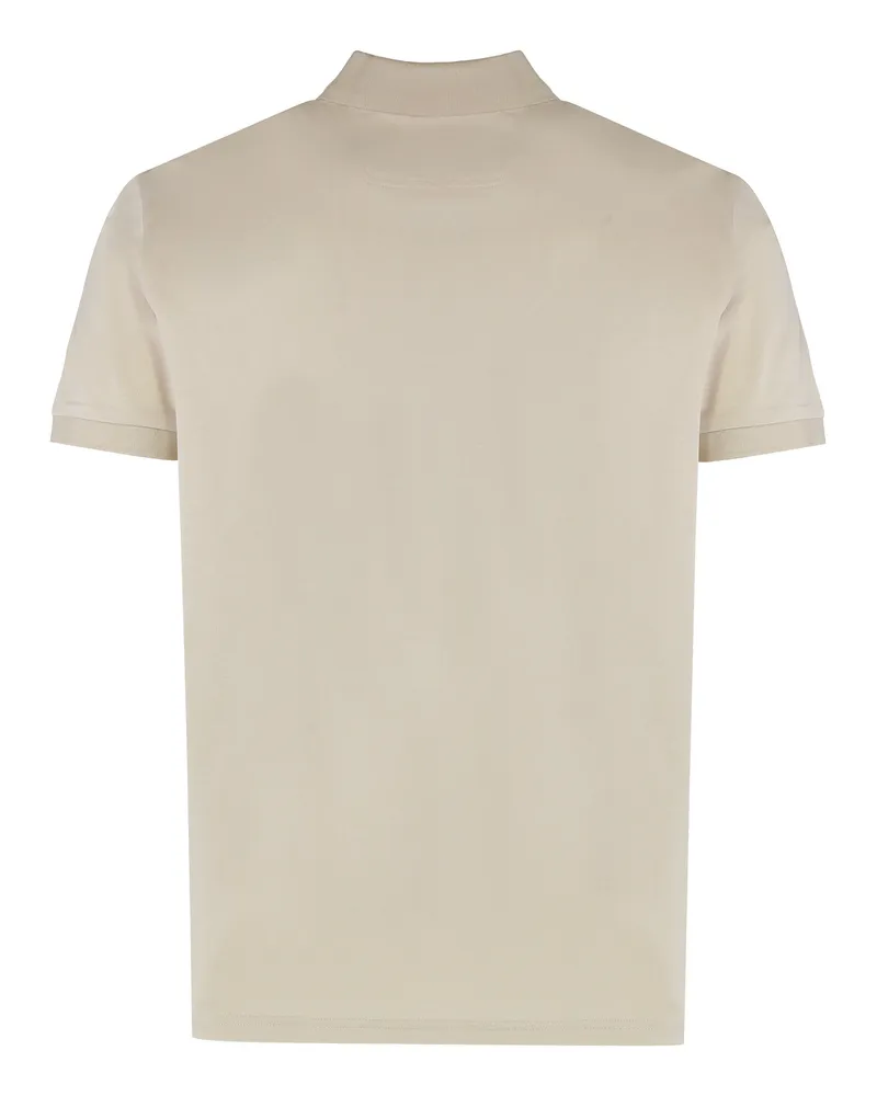HUGO BOSS Men Polo Philix Pima Cotton Shirt Beige T-shirts And Polos Beige