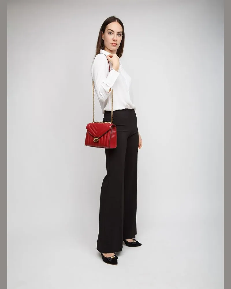 Michael Kors Women's Shoulder Bag Cherry Polyurethane - Shoulder-Bags Red