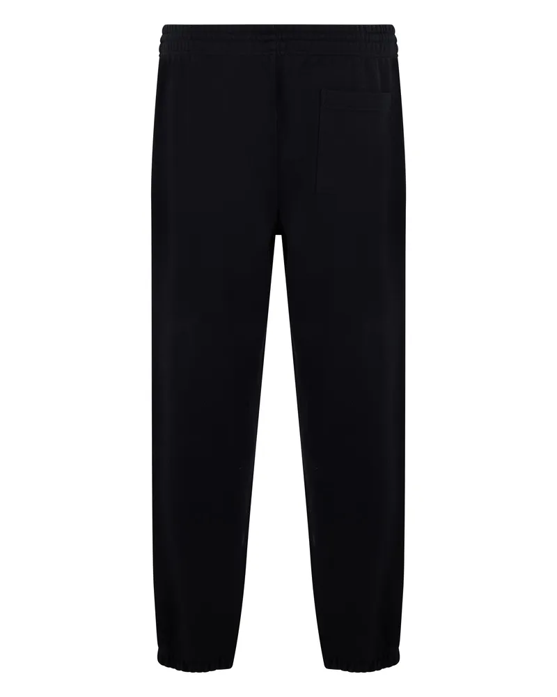 Burberry Men's Track Pants Black Cotton Black