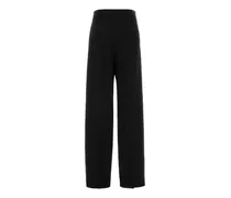 Wool Trousers — Black